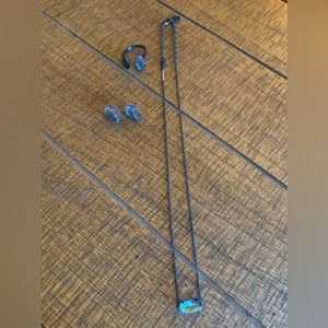 Kendra Scott Navy Jewelry set